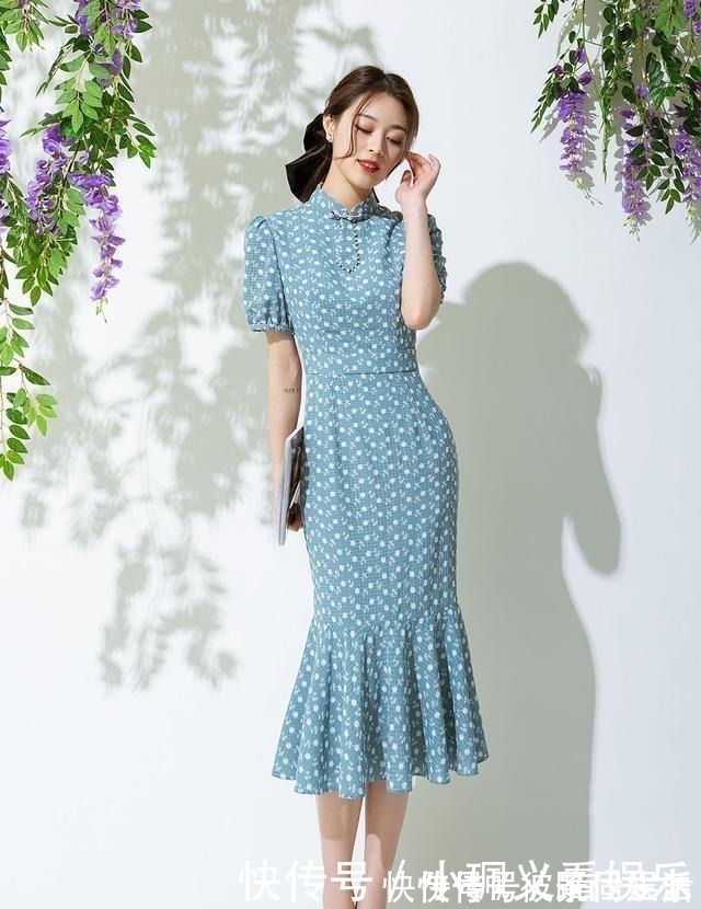 气质 入夏穿“旗袍”炸街，优雅高级显气质，30+女人都看好了