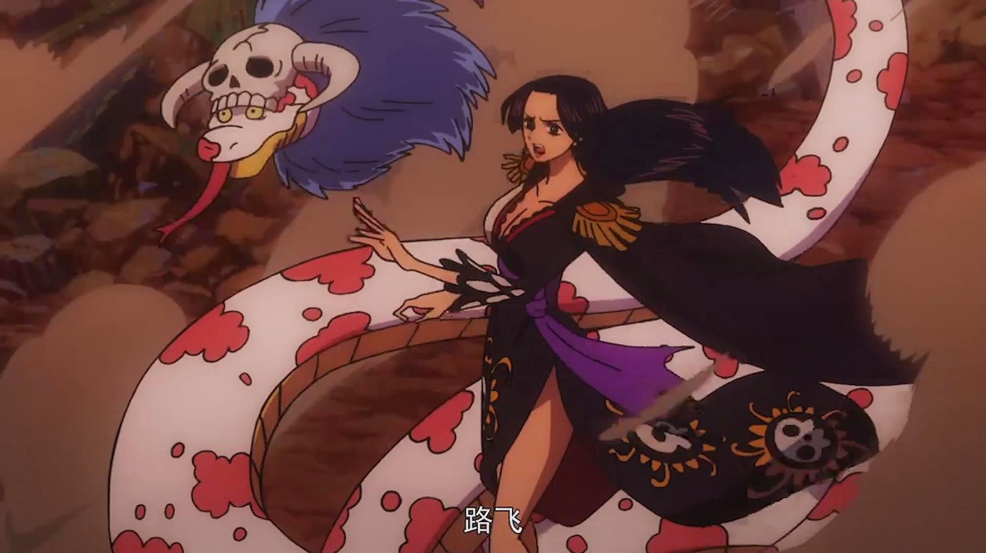 麦哲伦|《海贼王》路飞躲在女帝斗篷里进入推进城有什么玄机?