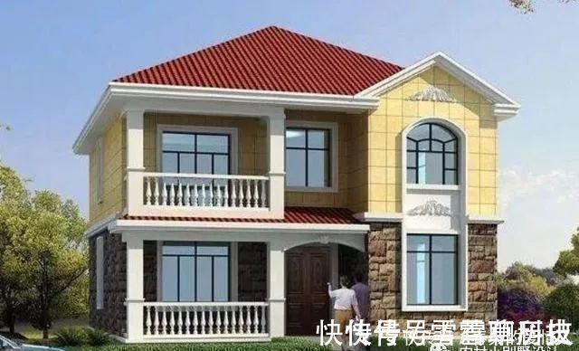 真石漆|6套小户型农村别墅,精挑细选的爆款图纸,随便建一套都出彩