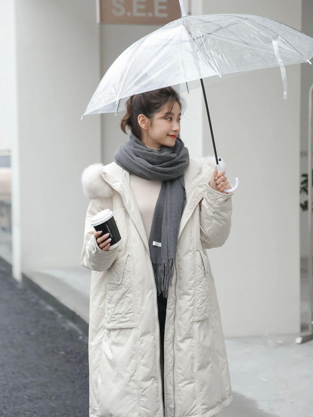 学院风|冬天怎么能少得了一身黑的穿搭呢?保暖不说还很时尚!