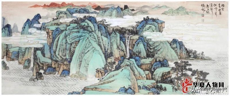 中国美协@华夏书画艺术人物我与大青绿山水——乔德龙