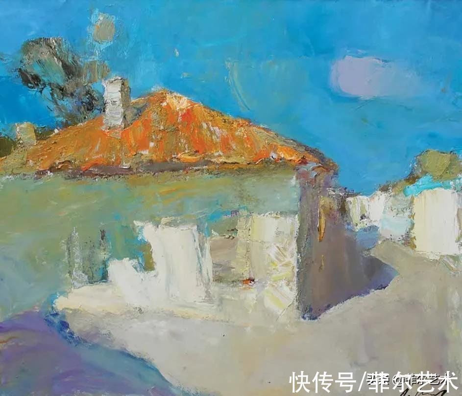 艺术学院&粗犷笔触,大块色彩~乌克兰画家伊诺泽姆采夫油画作品欣赏