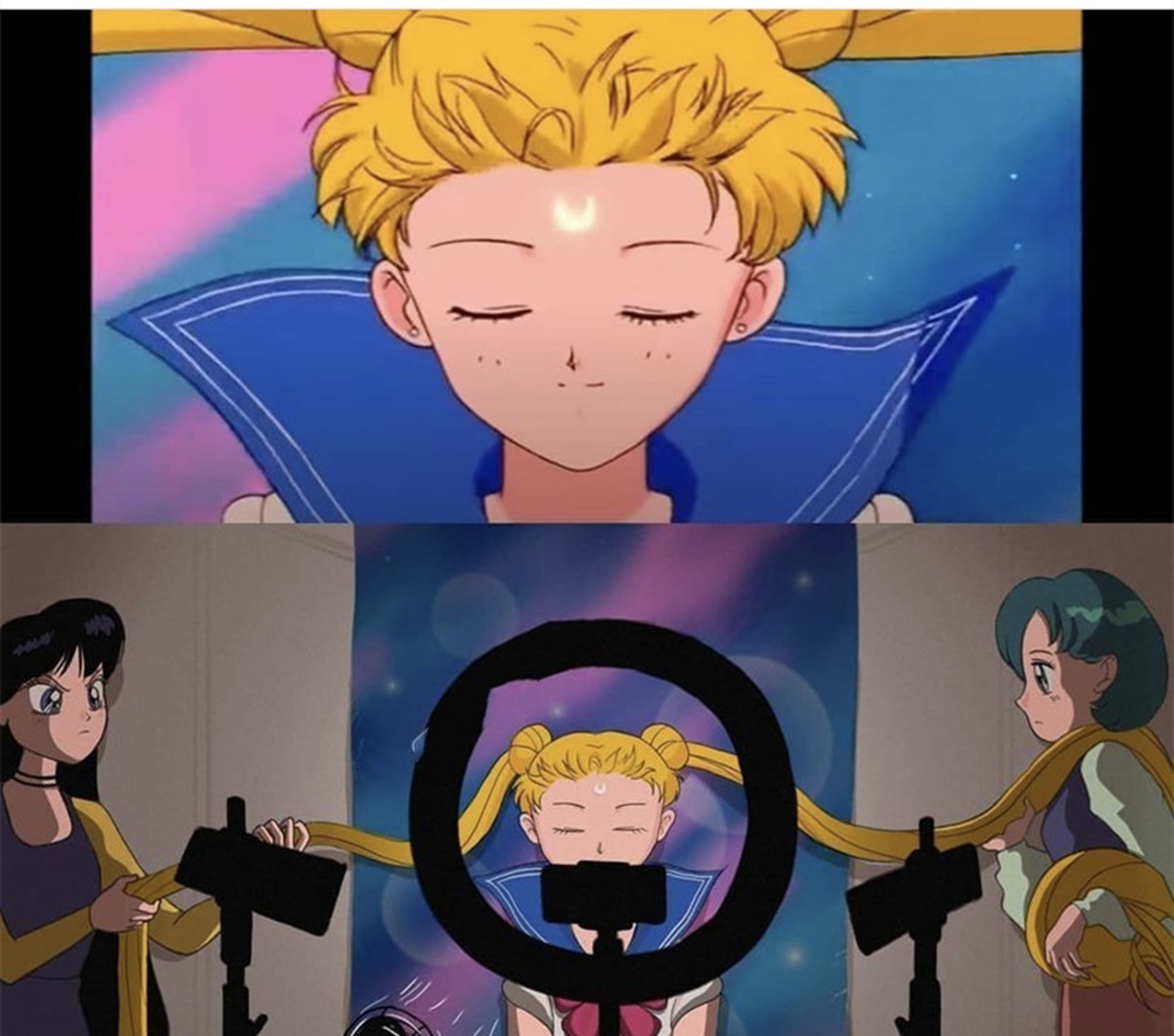 经典|二次元也会摆拍,这些平日里经典的造型,原来都是故意摆拍出来的