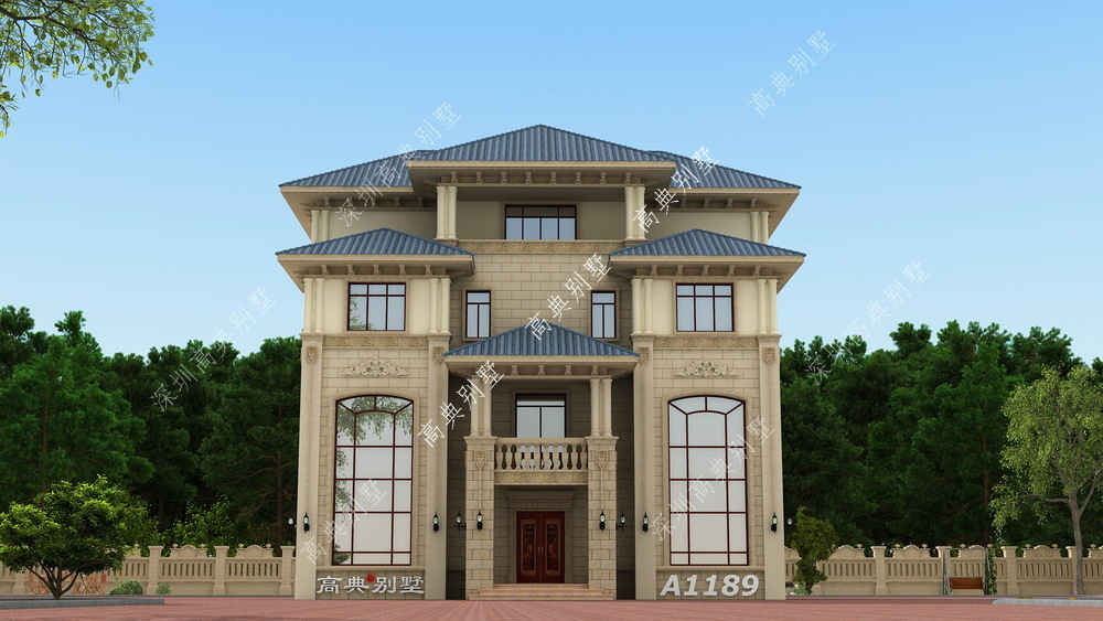 现代人|简约欧式别墅,无论是外观还是室内布局,都符合现代人的住房需求