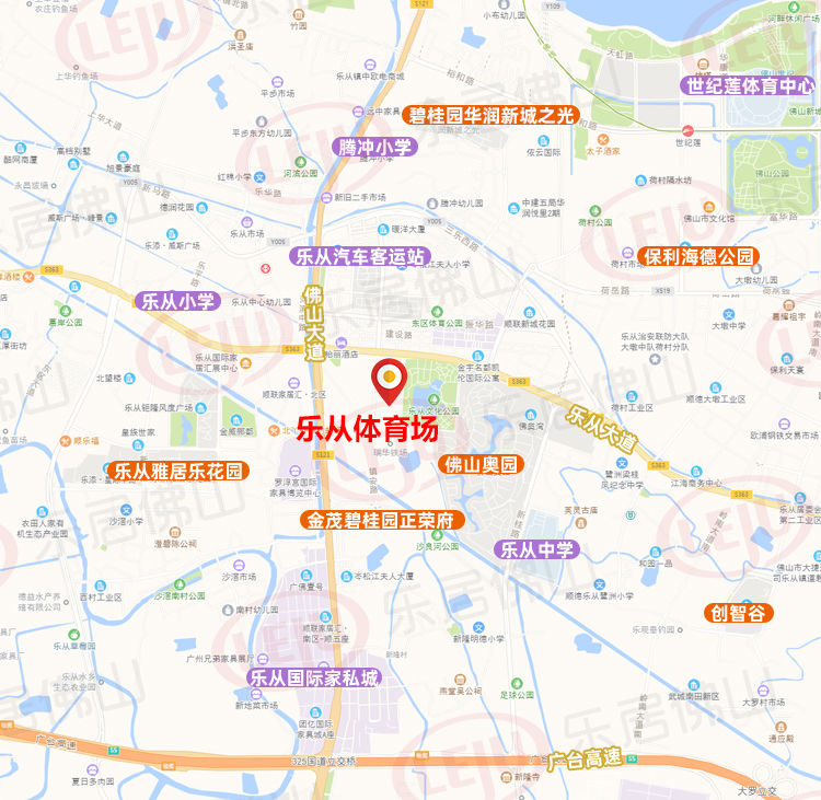 樂從體育場|總占地30738㎡！樂從體育場正式啟用！就在文化公園旁