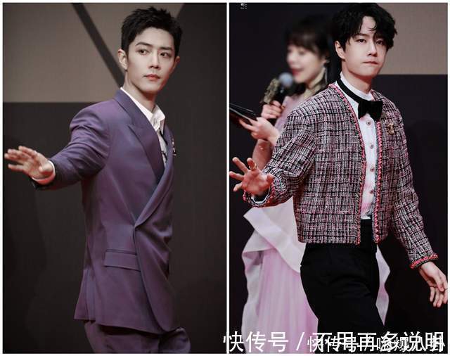 熹微|肖战王一博世纪同框！两人虽同台亮相，却无丝毫互动