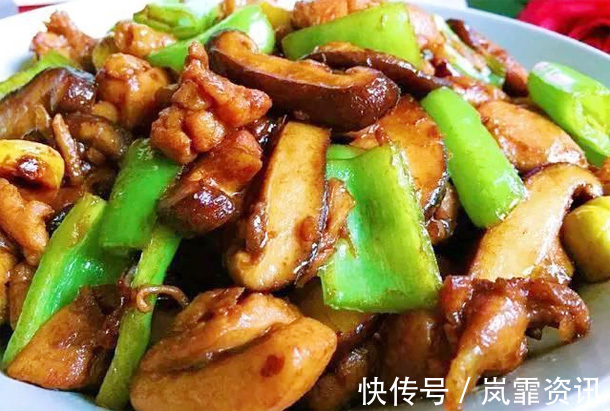 香菇板栗鸡|冬至快到了气温持续下降伴随8级大风，多吃强身菜，补钙补脑补血