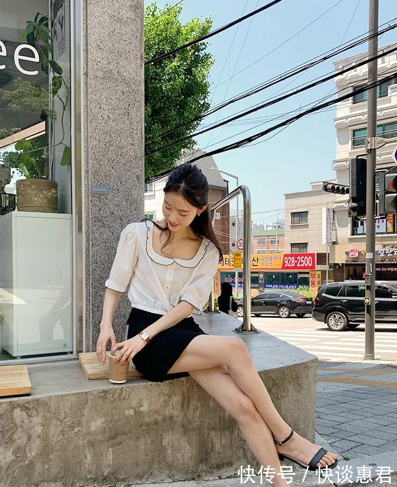 夏季|女生夏季穿搭:韩国风格,照着穿就很美!
