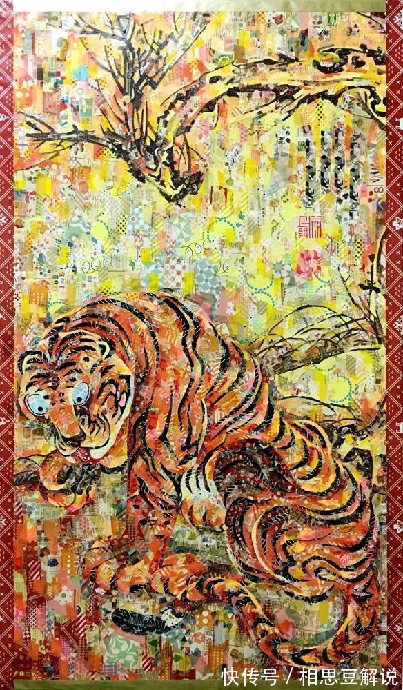 90后|日本90后女生,辞掉工作,用450卷胶带手“撕”世界名画