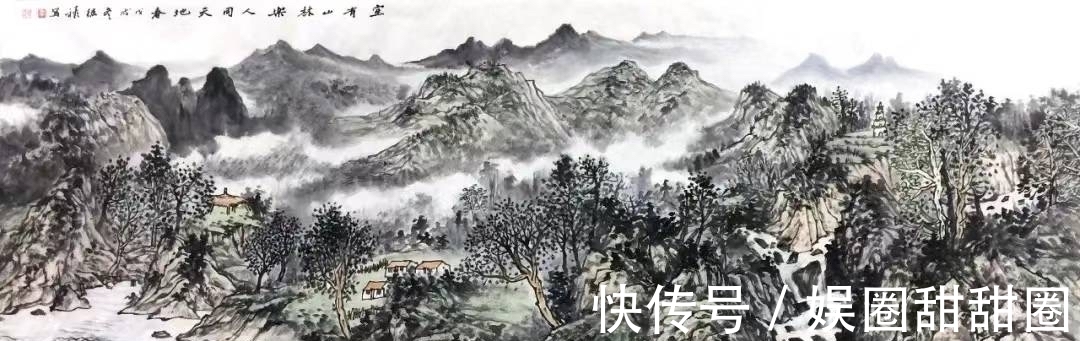 幅幅|李德禄山水画作品集,幅幅都美不胜收、气势磅礴