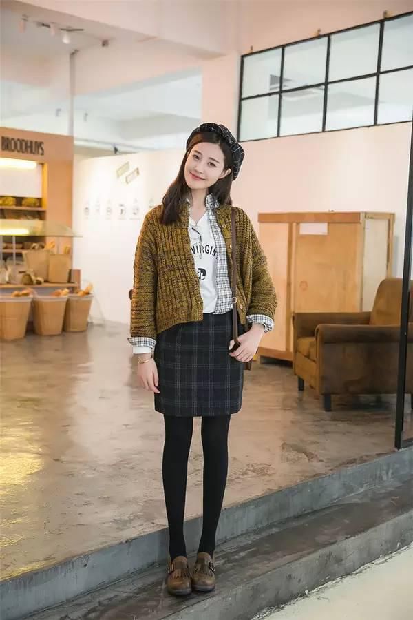 包臀裙搭配过初春！单穿打底都美哭了！