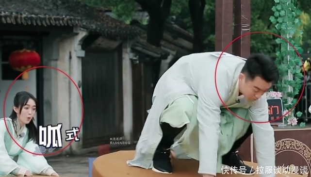 b奔跑吧:史上最卖力嘉宾,为节目效果不惜摔破手,连baby都心疼