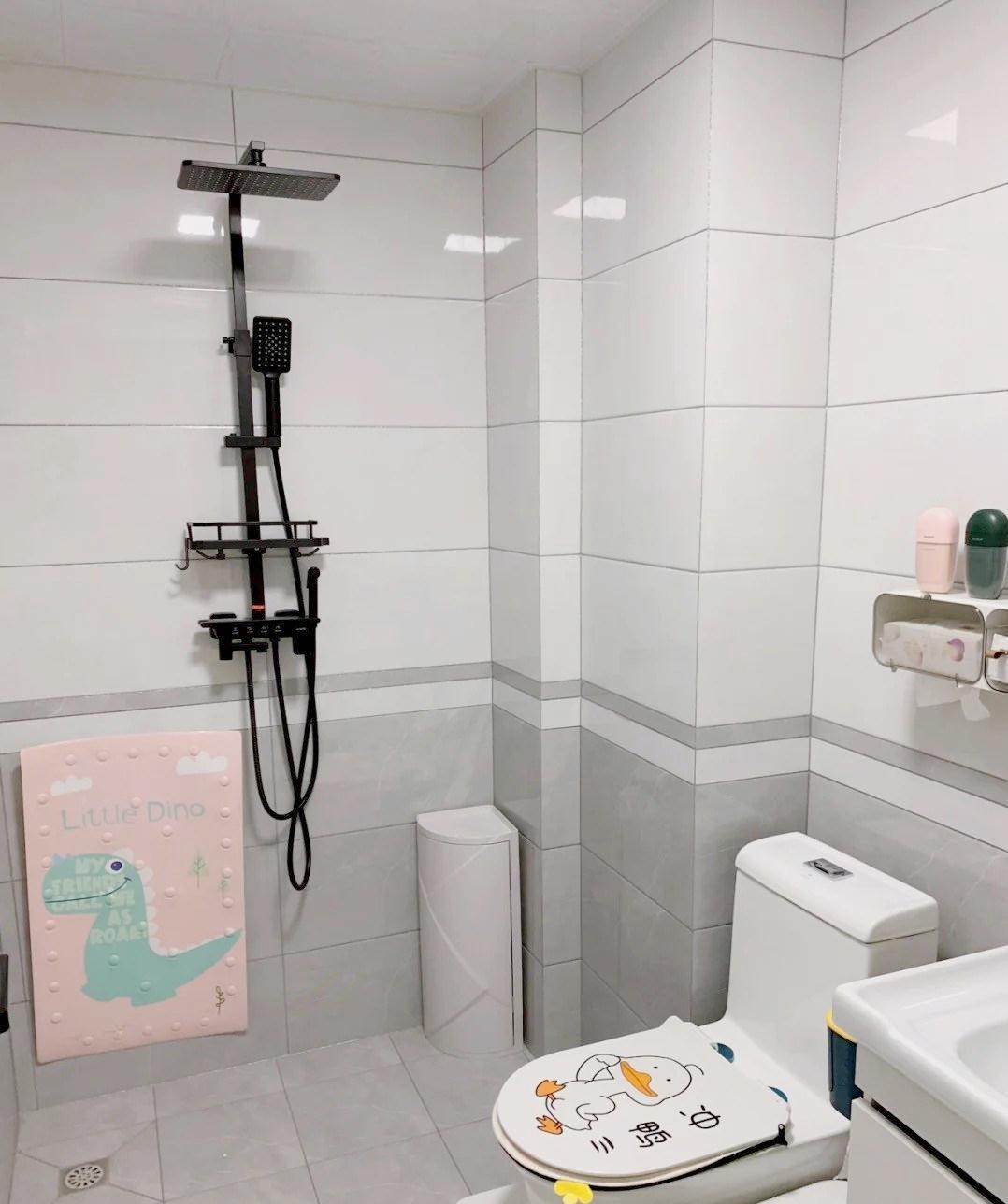 浅灰色|等我有钱了,也要买一套小户型,就照着他家这样装,又温馨又耐看