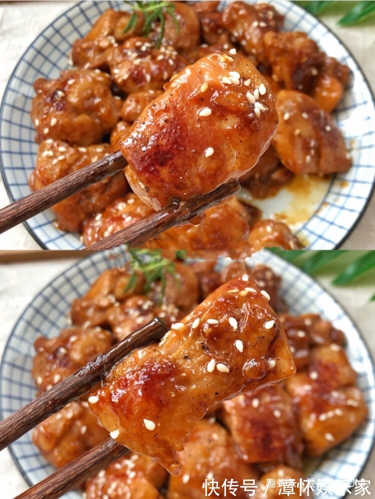 鲜嫩|零失败！超鲜嫩好吃的蒜香蜂蜜鸡腿肉！
