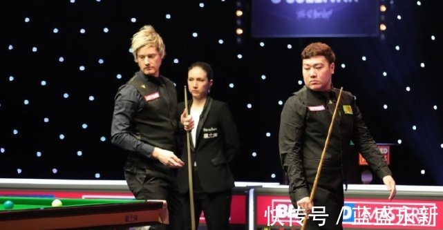 斯诺克|4-1、4-0，中国00后天才霸气冲冠，颜丙涛2-2战平世界第四罗伯逊！