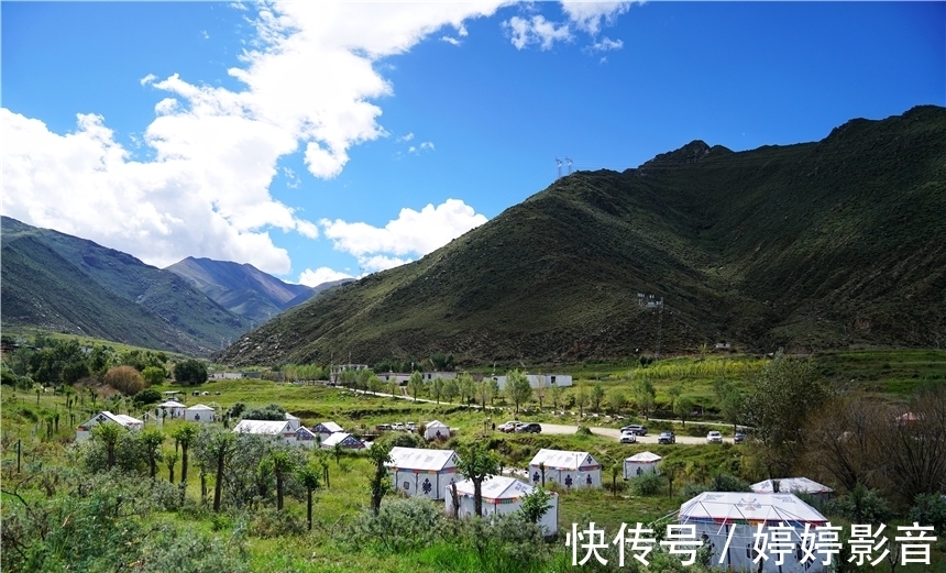 拉萨|拉萨周边的千年古村，秋天风景如画，仓央嘉措曾在此居住了3年