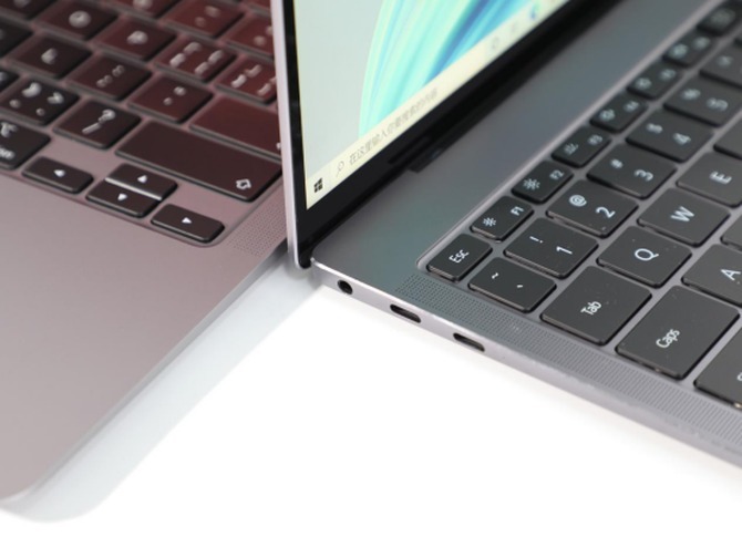 M华为MateBook X Pro 2021款PK苹果MacBook Air