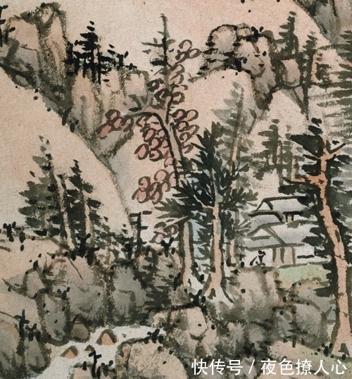 江山胜览#小中见大，捕捉自然天真妙趣，蓝瑛绘《江山胜览》