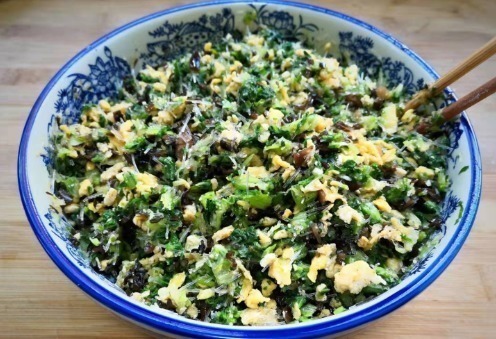 肉馅|这才是素饺子馅最好吃的做法，鲜香不油腻，比肉馅的都好吃