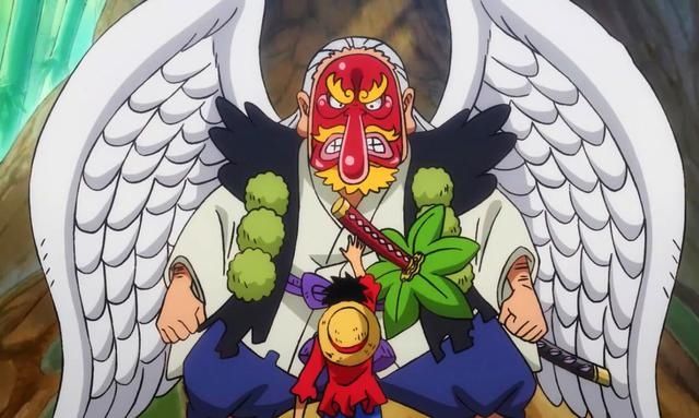 和之国篇|海贼王：小玉师傅大天狗的身份不一般，桃之助看到他也得叫爷爷