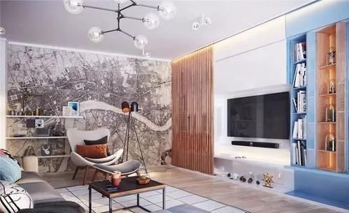 背景墙|传统电视背景墙太老土,这才是真正电视墙