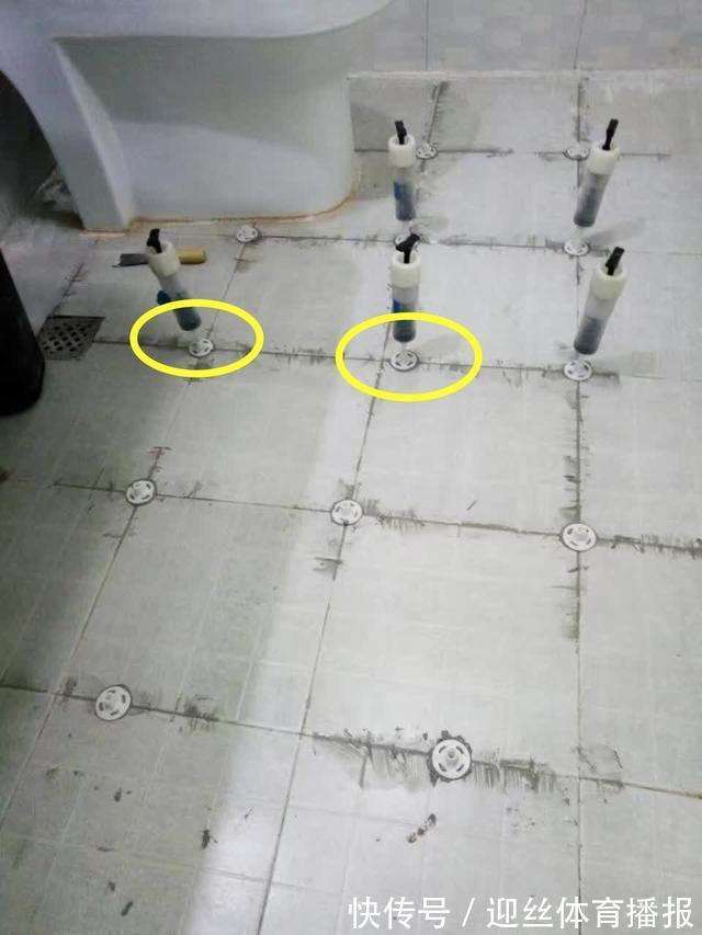 老师傅|瓷砖铺贴完后,师傅用塑料瓶倒扣在缝隙处,邻居:这怕不是个新手