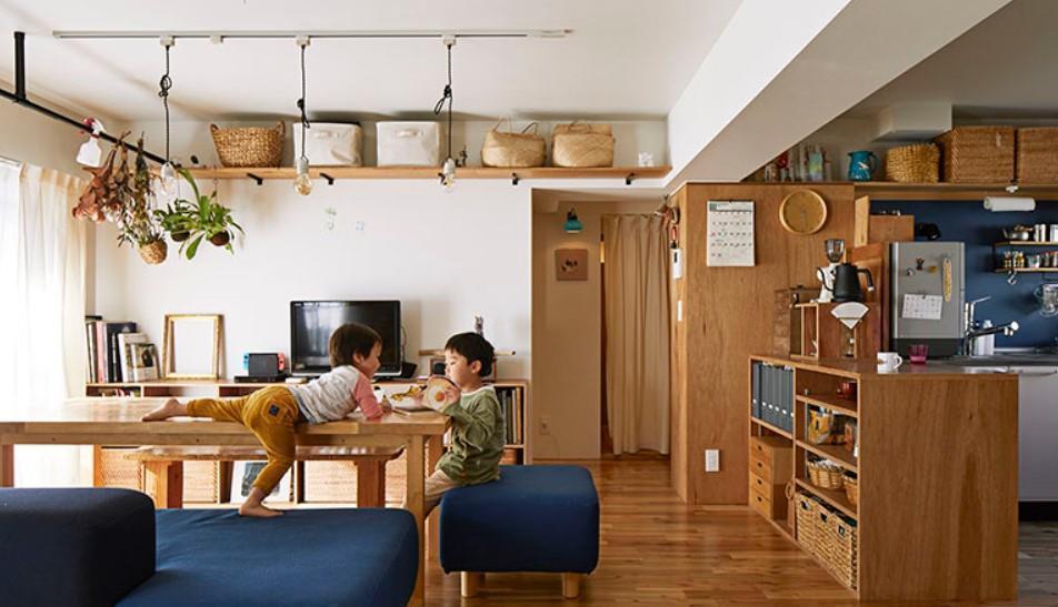日本妈妈|55平米3个娃!日本妈妈太厉害了,一家人蜗居也能过上精致生活