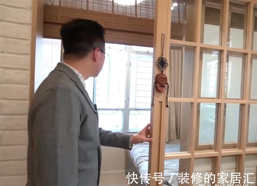 收纳|退休夫妇买下35㎡养老房，一室改两室，将蜗居变成温馨中式家