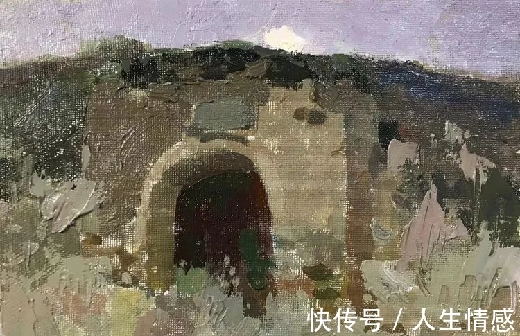 草原|油画家李化军教授写生作品