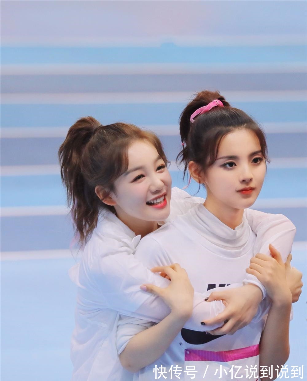 运动会|150人只被徐梦洁吸引, 运动服没人穿得比她甜, 拿首金夺运动会C位!