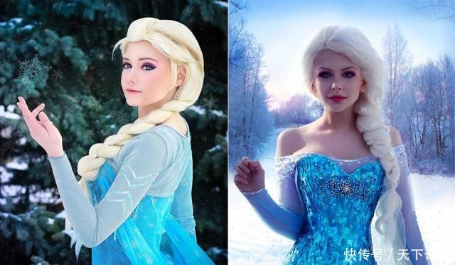 颜值|冰雪奇缘真人版的艾莎公主颜值惊艳,男版的艾莎让人无力吐槽