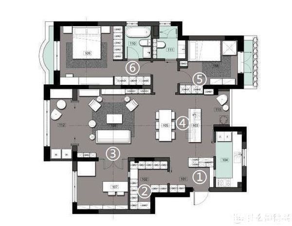 空间|他120㎡家,一进门玄关就把我吸引,全屋空间极致利用,真的很巧妙