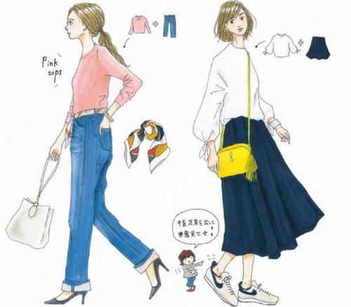 为什么说穿衣是穿“灵感”？日本手绘穿搭的秘密，告诉你穿衣真相