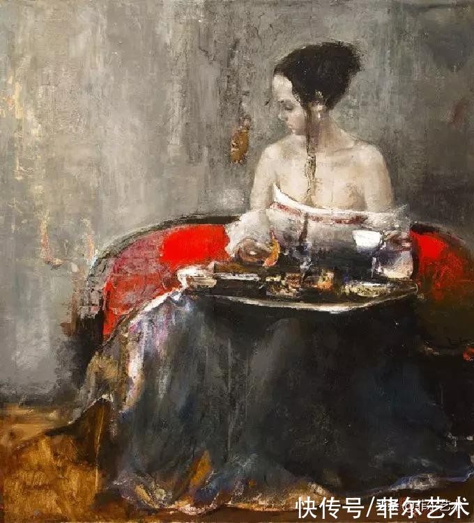 雷兹尼琴科！乌克兰著名画家谢里·雷兹尼琴科人物油画作品欣赏