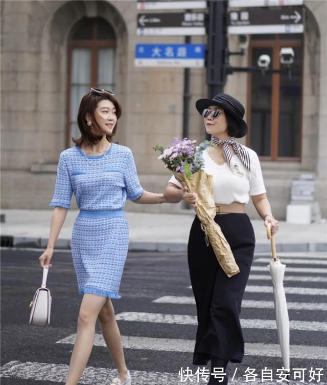 夏日 用心变老而不是装嫩,这些妈妈辈博主的夏日穿搭,优雅高级又气质!