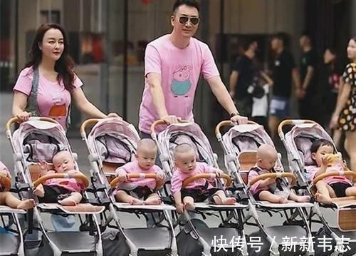 多胞胎|两胎生了6个娃,2个女儿4个儿子,这对小两口堪称人生赢家