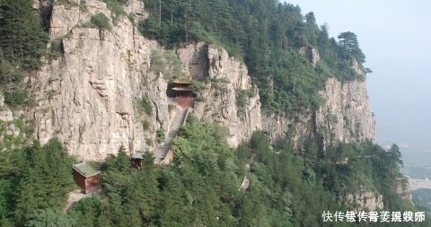 五岳中最不起眼的北岳恒山，悬空寺为何建于悬崖绝壁之上