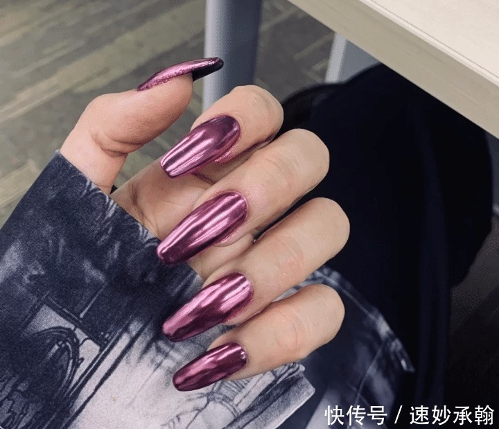 风格超酷的欧美风美甲,拿图去做!