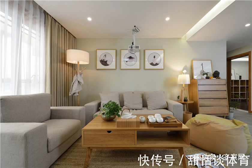 原木风|日式原木风三居,极简生活小细节,为生活带来惊喜!