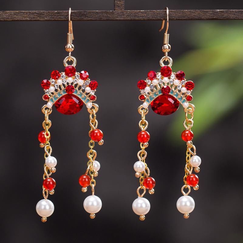 国潮|小姐妹的聚会里如何特立独行艳压群芳?或许这脸谱耳环能帮你