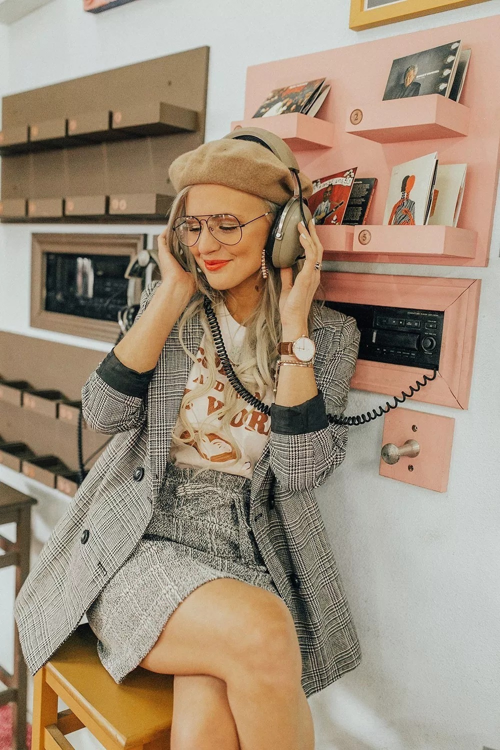 西装+裙子=早秋最in穿法,好看爆了!