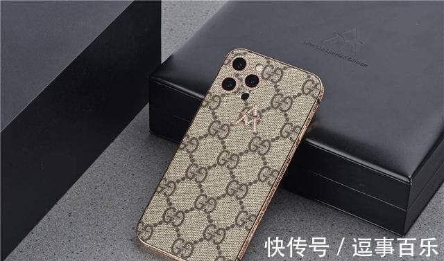 名媛|联名GUCCI镶钻镀金，iPhone12 Max贵气逼人！