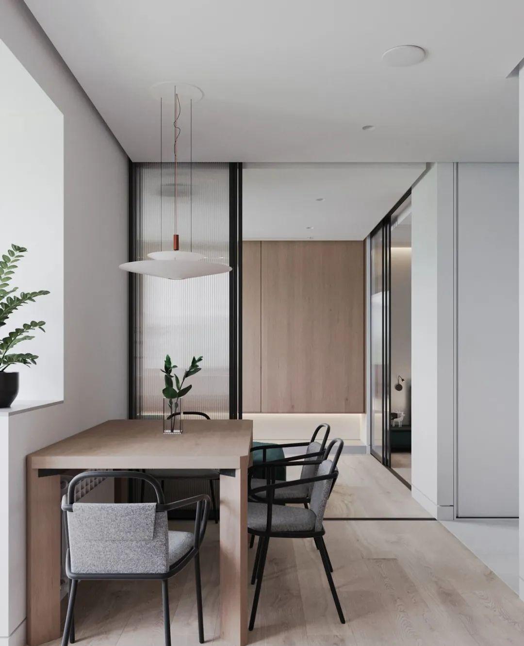 餐桌|小户型有救了,学会这些餐厅布局,井然有序,再也不显拥挤!