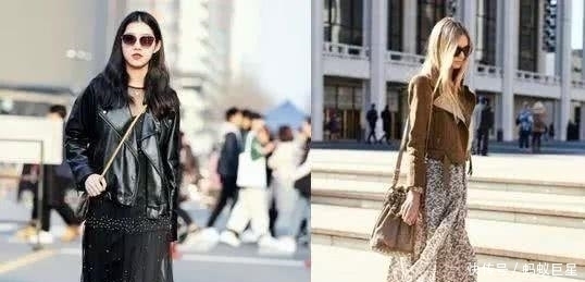 奔四女人,除穿阔腿裤,可以这样穿连衣裙,时髦又显瘦