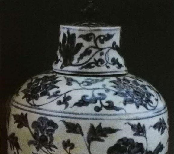 青花瓷@陶瓷鉴定,永乐、宣德民间青花瓷,看看这一时期的断代依据