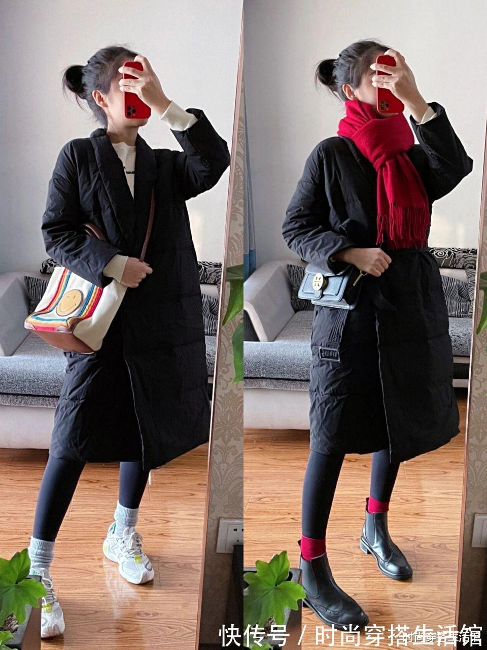 小蛮腰 春节别总穿牛仔裤,试试这“加绒裤”,时尚保暖又显瘦,太美了