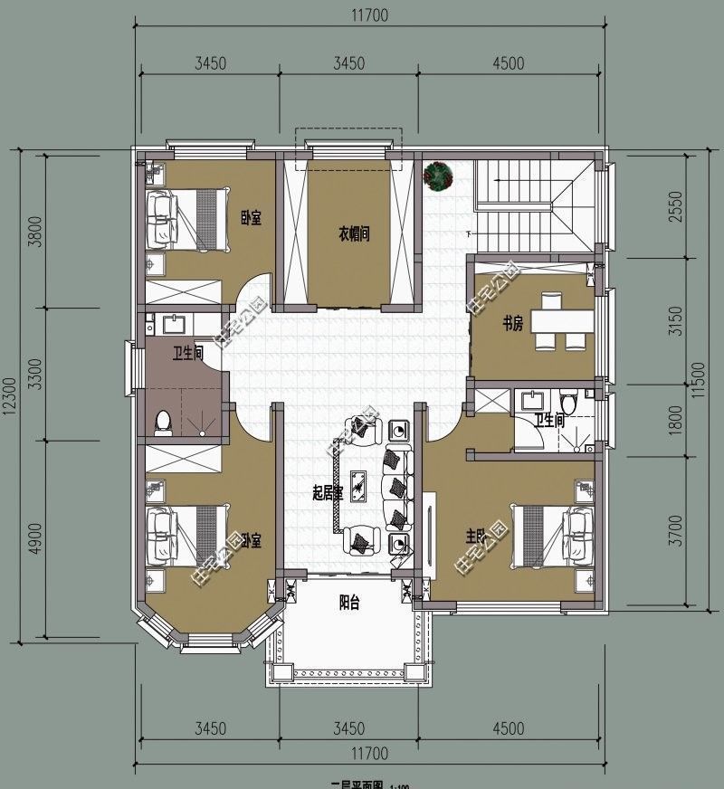 中式|农村盖房选这6套户型就够了,中式欧式全都有,建好就是人生赢家