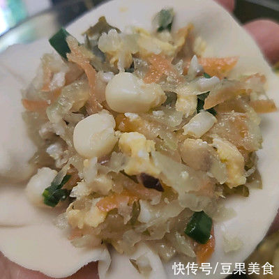 海带|皮薄馅大的冬瓜鸡蛋蒸饺