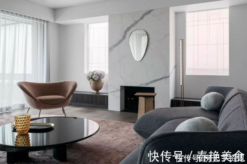 豆沙色|120平米、简约风,全屋温馨自在,还有一种摩登的美感