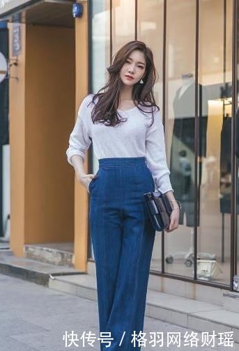  定程度上|阔腿牛仔裤，让你尽情展现不一样的风采，紧跟时尚的脚步